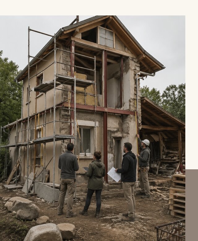 Реконструкция загородного дома под ключ в Славгороде от бюро